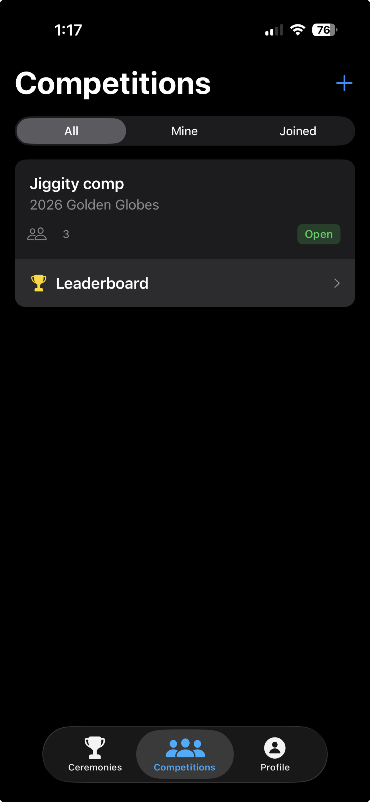 Leaderboard